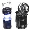 1 Pack LED Camping Lantern Collapsible 250LM Lanterns with Fan Suitable Survival   Kits for