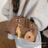 Simple and versatile bag women's large capacity 2025 new autumn and winter retro niche single shoulder underarm bag commuter pillow bag