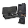 PARKER Sonnet Ballpoint Pen, Matte Black CT, Medium Point, Oil-Based Ink, Gift Boxed with Shopper & Brand Logo Gift Wrap