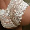 Plus Size Women Low Waist Hollowed Out Briefs Sexy Underwear Panties Transparent Lace Breathable Lady Lingerie Underpants S-5XL