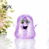 Halloween Party Favors 1/5Pcs Mini Ghost Squeeze Toy, Glitter Stress Relief Fidget Toys Ball Sensory for Kids Adults Slow Rebound