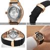 [TISSENTO] TISSENTO Men's Automatic Skeleton Leather Watch TS50091