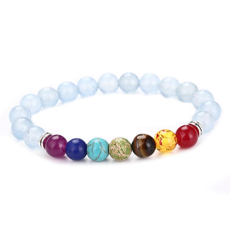 8Mm Prayer Beaded Bracelet, Emperor Stone, Agate Bracelet.