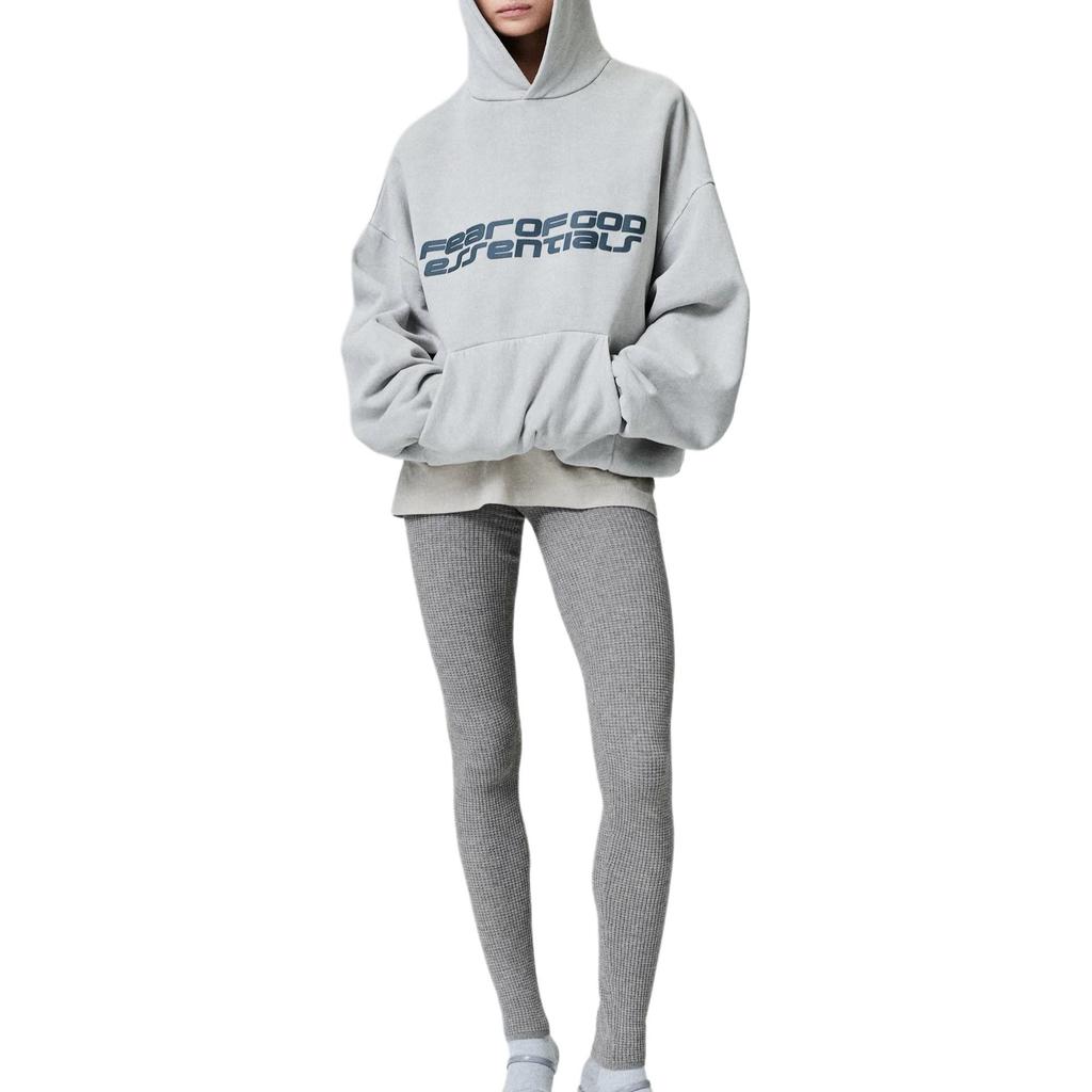 Fear of God Essentials Heavy Fleece 90s Hoodie 'Smoke Grey' Men's 192HO256561F