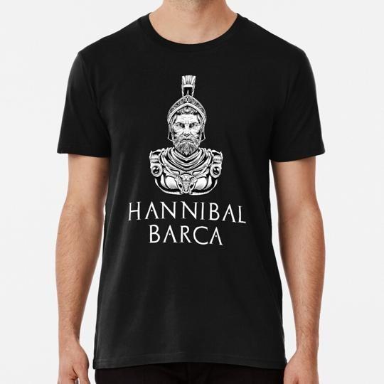 Hannibal Barca Cartagine Antica Taglia S-5XL Prodotto negli USA Maglietta Maglietta Unisex