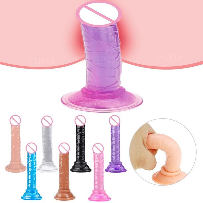Realistic Dildos With Suction Cup Jelly Dildos Sex Toys for Woman Men Fake Dick Big Penis Anal Butt Plug Erotic Masturbator