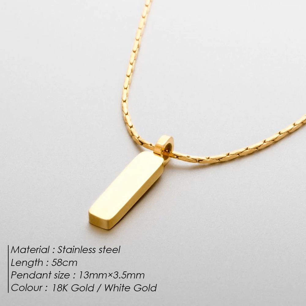 St. Delan Men's Hip Hop Clavicle Necklace - Fashionable Niche Design Sweater Chain Accessories
