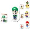 Super Mario Bros Plastic Puzzle Toy For Kids Educational Building Blocks Gift