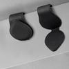 LIHAO Sunglasses Holder for Leather Eyeglasses Sunglasses Car Black Car, 2-Pack, Material, Holder, Clip, Storage,