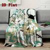 Steins Gate 2D Flat Pattern Flannel Blanket High quality All Seasons Warmth and Comfort Perfect for Christmas Gifts.DMT0925319
