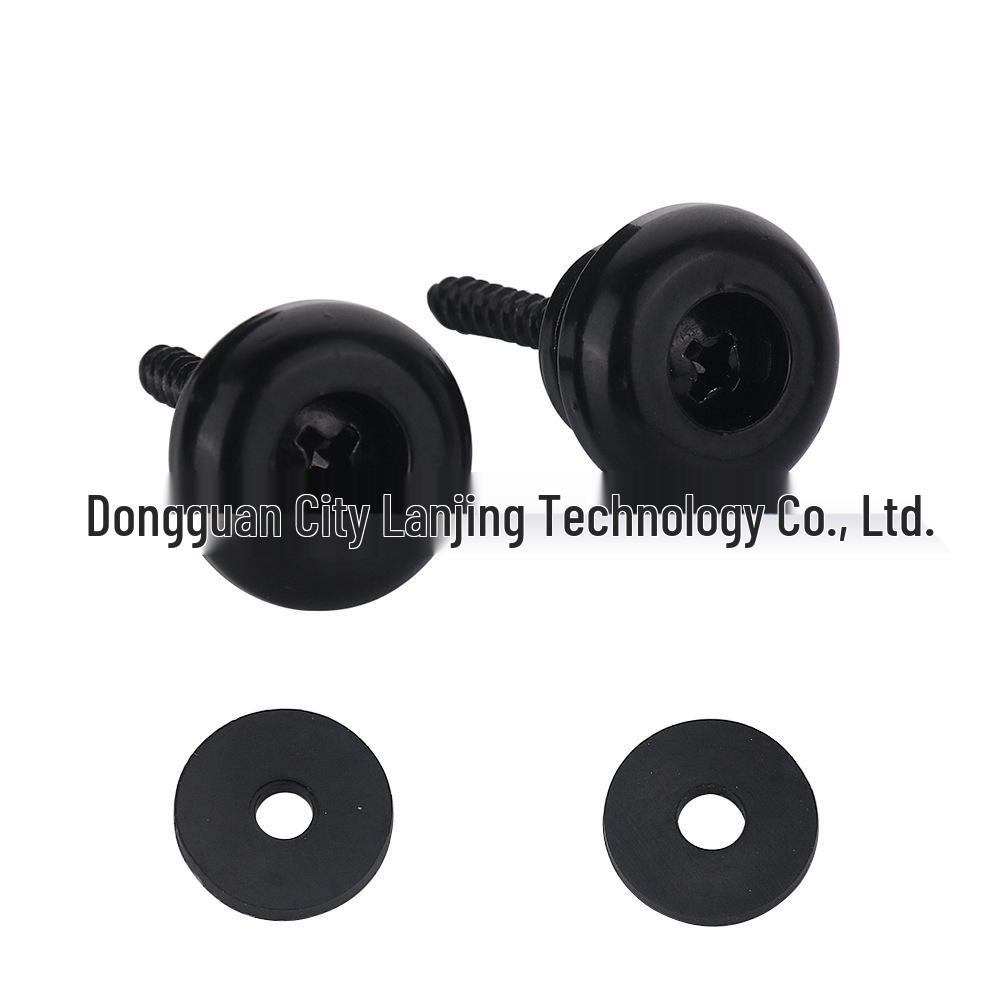 Electric & Acoustic Guitar Metal Strap Button Set