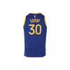 Nike Casual Sports Suit Golden State Warriors Curry 30 Number Trim V-Neck Sports Tank Top Youth Basketball Jersey Kids Sportswear Blue 3Z2B7BZ2P-WARSC