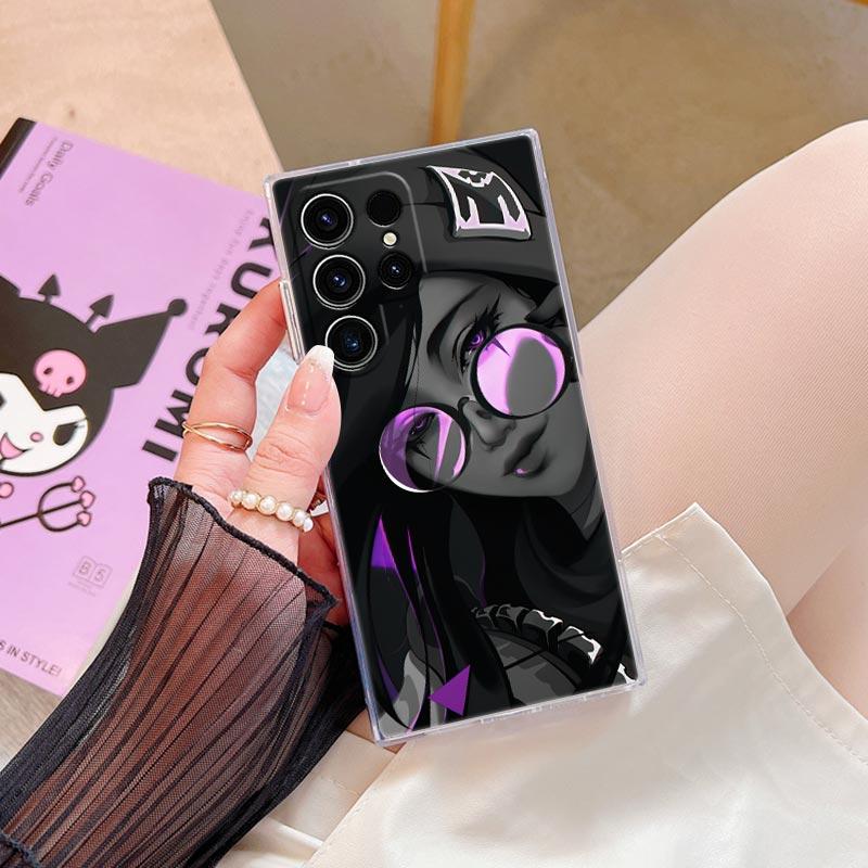 Hot Video Game Neon Valorant Killjoy Clear Case For Samsung Galaxy S26 S25 S24 S23 Ultra S20 S21 FE S22 Plus S26 5G Phone Cover