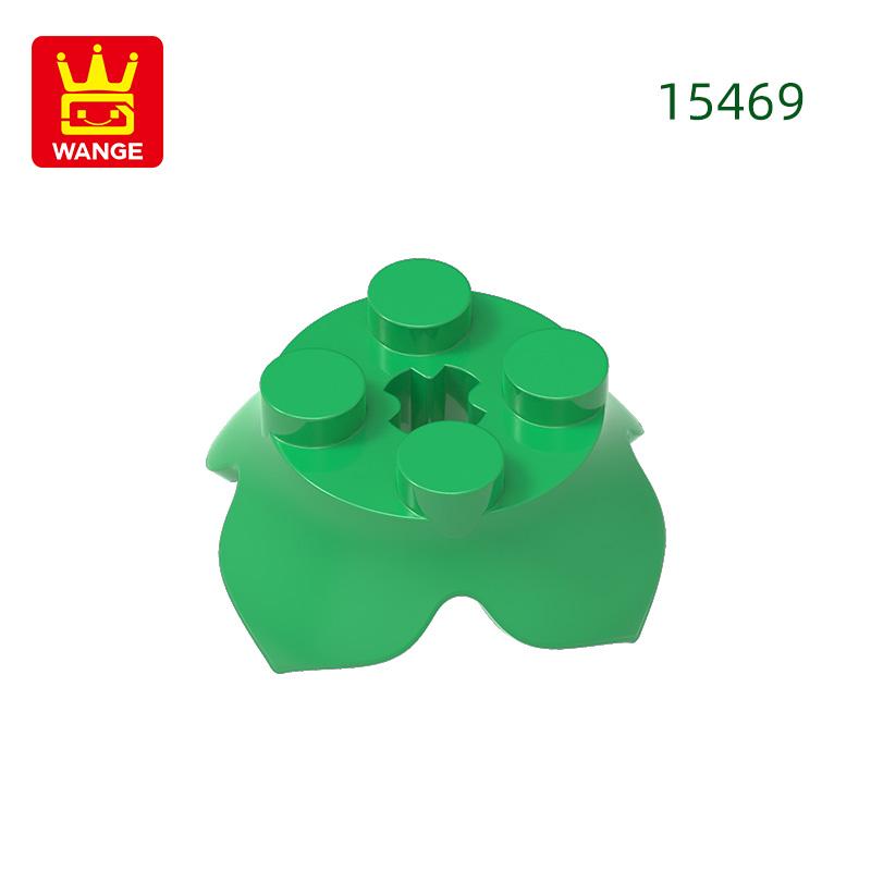 Non-Toxic 87Pcs/Lot 15469Flower Base With 4 Holes Building Blocks Moc Accessories Compatible With Assembles Bricks Children Toys Gi