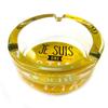 Les Trésors De Lily [N5148] - Yellow 'Quotes' Glass Ashtray ('I'm a Star... or Not!')