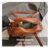 Niche Retro Handheld Underarm Bowling Bag - Women's 2025 Multi-Pocket Single Shoulder Pillow Bag