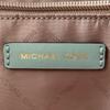Michael Kors Satchel Shoulder Bag Handbag Cowhide Light Green Women 35S0GYZS3L Used