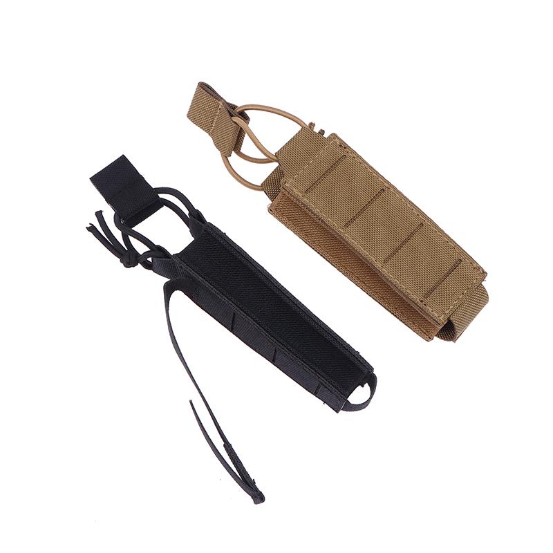 9mm Pouch Laser Cut Light Weight Single Bag Tactical Oxford Ripstop Quick Detachable Pouch for Outdoor Hiking Camping