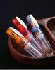 MAJOHN Q3 Short Fountain Pen Color Transparent Cute with Gold Plated Point Exquisite Small Fat Pens Stationery Supplies
