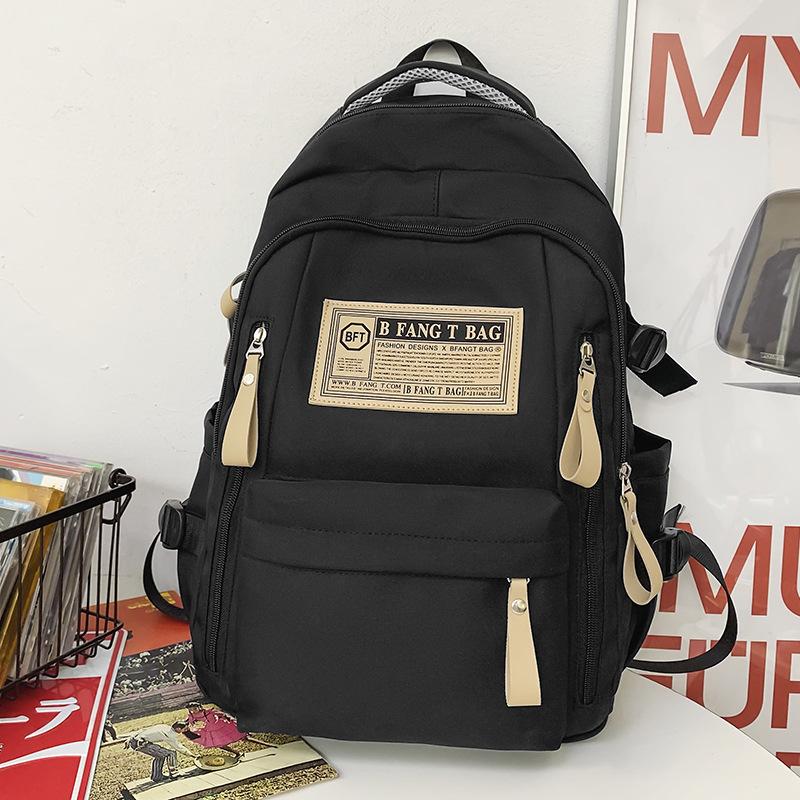 

Мужской рюкзак для студента колледжа, с буквами, для ученика средней школы, для ученика неполной средней школы, женский