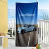 Kw Heavy Trucks Customize Text Beach Towel Super Soft Microfiber Quickdry Fabric Suitable for Swimming Gym Camping Yoga Vacation