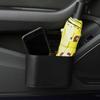 Auto-Mülleimer zum Aufhängen, Fahrzeug-Mülleimer, Staubschutzhülle, Aufbewahrungsbox, schwarzes Quadrat, Presstyp, Mülleimer, Auto-Innenausstattung