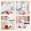Waterproof Bathroom Foot Stool Anti-Slip Children's Toilet Stool  Pregnant Woman