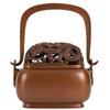 Copper Handheld Antique Style Sandalwood Incense Burner Ornament Home Craft With Handle