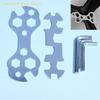 4-Piece Set Of Mini Flat Hexagonal Wrenches – Bicycle Maintenance And Repair Tool Kit For Home Or On-the-Go Use
