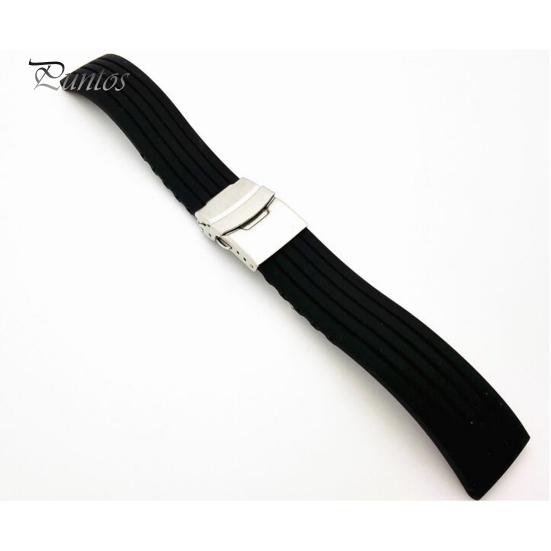 18/20/22/24mm Men Women Replacement Silicone Watch Strap Band for Wrist