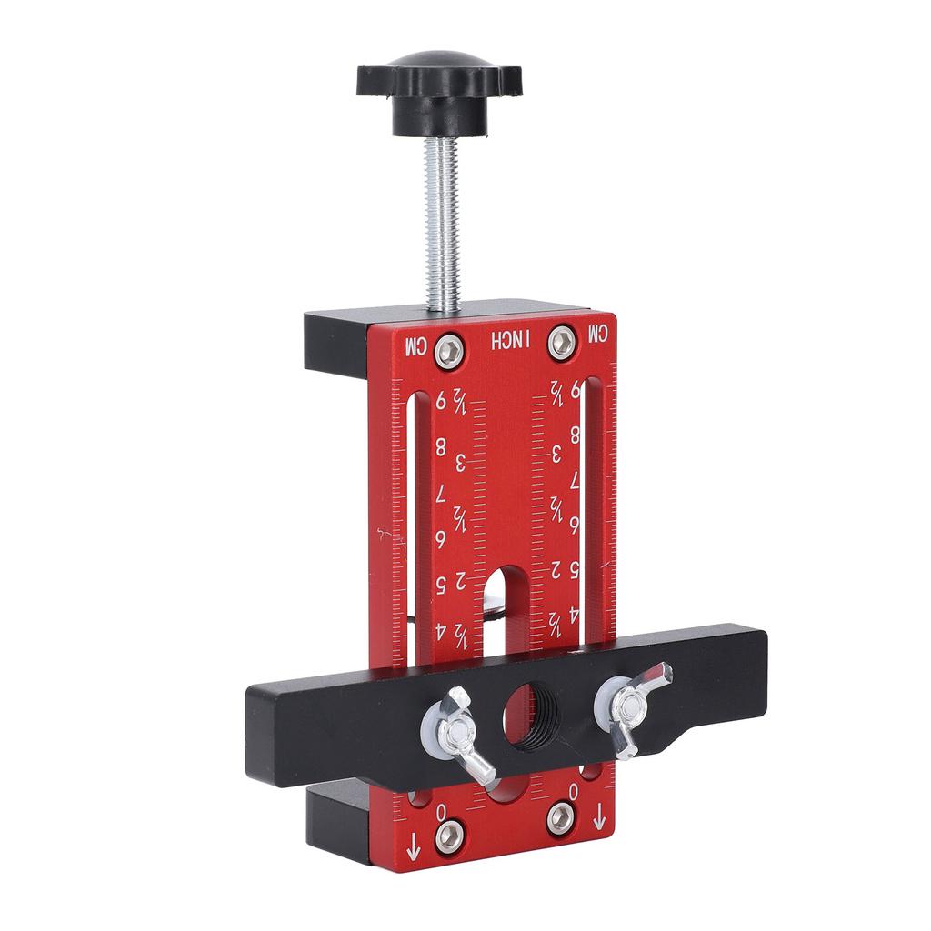 Schrank Vorlage Werkzeug Aluminium Legierung Einstellbare Unterstützung Arm Holz Bohren Dübeln Guide