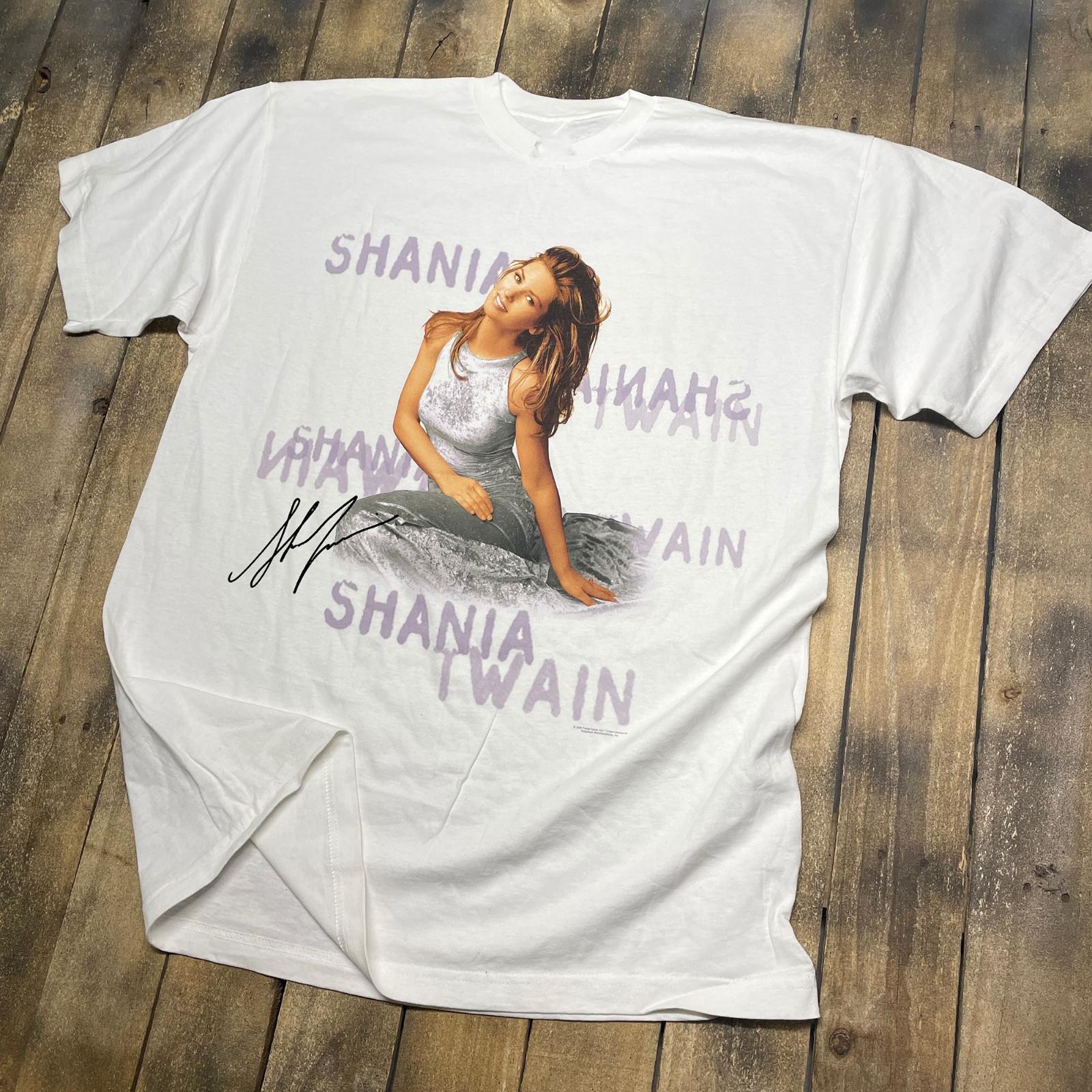 Come On Over Shania Twain Shirt Short Sleeve White Unisex S-5XL M