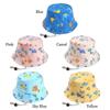 UV Protection Sun Cap Cotton Polyester Beach Cap Outdoor Kids Bucket Hat  Kids