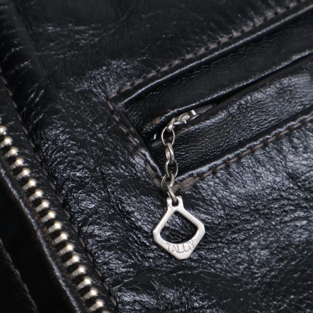 THE REAL MCCOY'S Excellent condition BUCO J-100 brown horsehide stand-collar rider's jacket Jacket 36 blackUsed