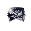 Bohemian Wide Edge Sports Headband Ladies Stretch Cross Print Yoga Stretch Hair Accessories Headband
