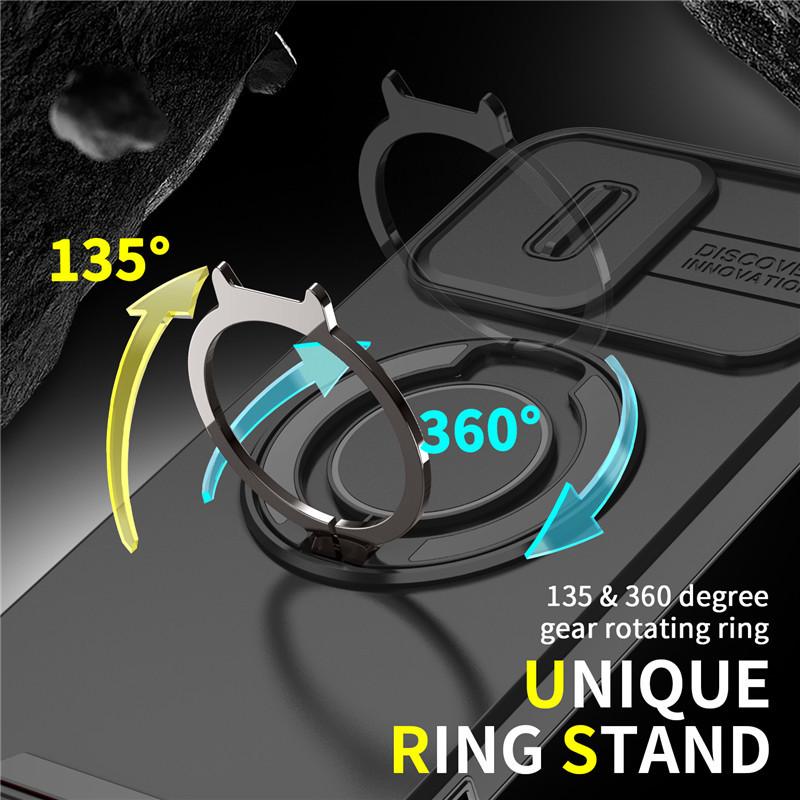 Suitable for Infinix Note11 Pro Link Phone Case Hot11i Rotary Ring Window Slide Cover