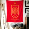 La Roja Wall Tapestry Aesthetic Wall Hanging Printed Fabric Blanket Decorative Tapestries for Bedroom Living Room Home Decor