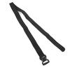 Outdoor Multi Function Military Training Nylon Buckle Belt Strap Men Waistband 3.8x125cm(Black )