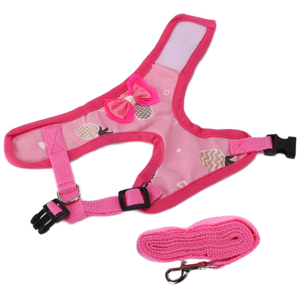 Pet Chicken Traction Rope Training Walking Pet Chicken Adjustable Strap Traction RopeM Pink