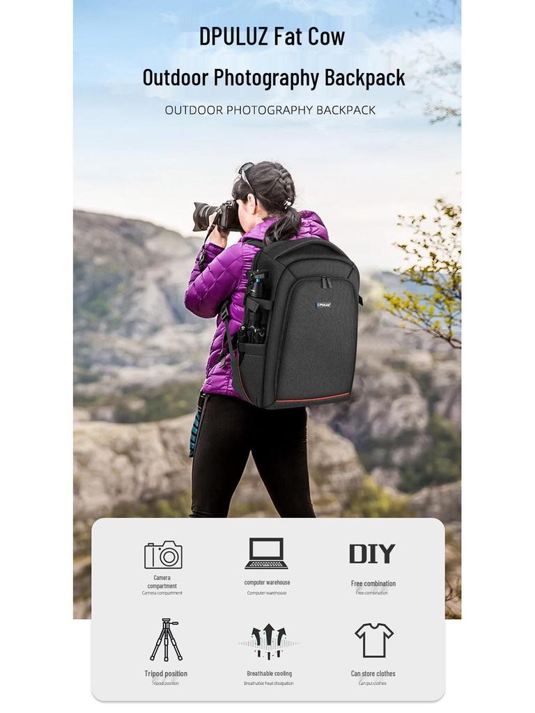PULUZ Fat Cow DSLR & Gimbal Storage Backpack