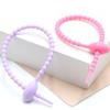 Tadpole Silikon-Kabelbinder: Bunte Schlüsselanhänger-Accessoires und -Bänder für DIY-Pakete