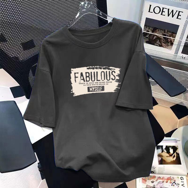 

New Korean men s and women s T-shirt fashionable summer oversized short sleeved T-shirt men s and women s top 6XL
