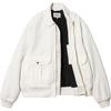 Carhartt WIP Diamond Quilted Satin Lined Soft Casual Jacket Men jackets White I033826-0DJ-06