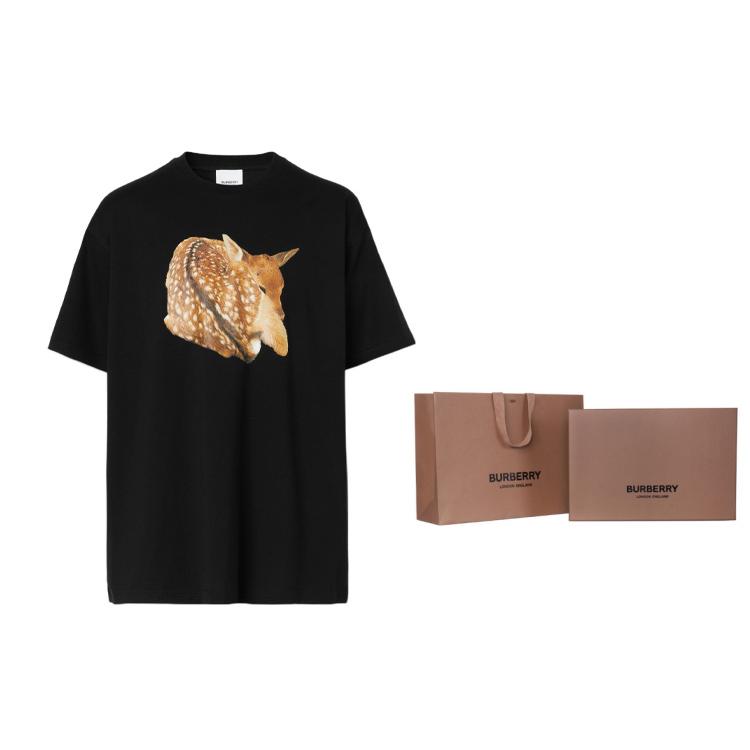 Burberry Printed Crewneck T Shirt 80563111