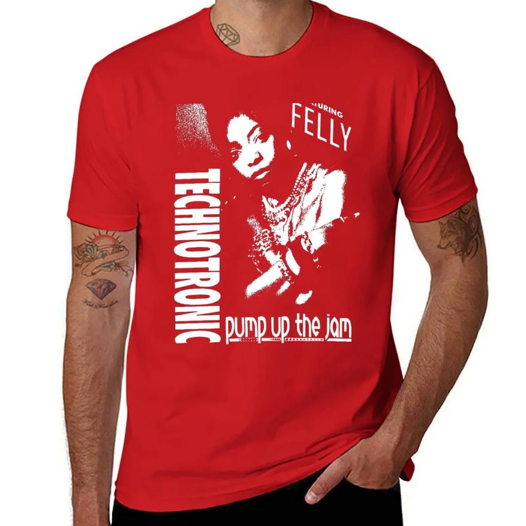 Technotronic - Pump Up The Jam (Remix) T-Shirt Shirts Graphic Tees Essential T Shirt Mens Cotton T Shirts