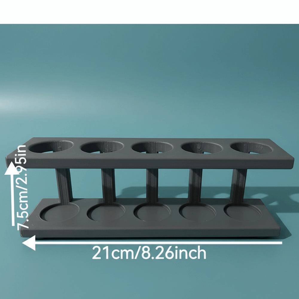 No Drilling Toothbrush Holder Multi-Slot Design Storage Rack Pencil Holder Bathroom Countertop