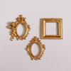 European Victorian Style Retro Resin Mini Angel Oval Small Photo Frame Accessory Positioning Frame Earring Necklace