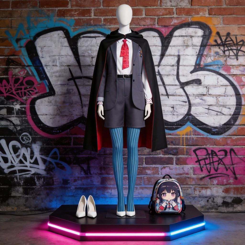 Hexed Billie Cosplay Costume Set For Anime Stage Performance Polyester For Women