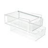 Cabinet Organizer for under Desk, Layer Pullout Drawer Basket Bedroom