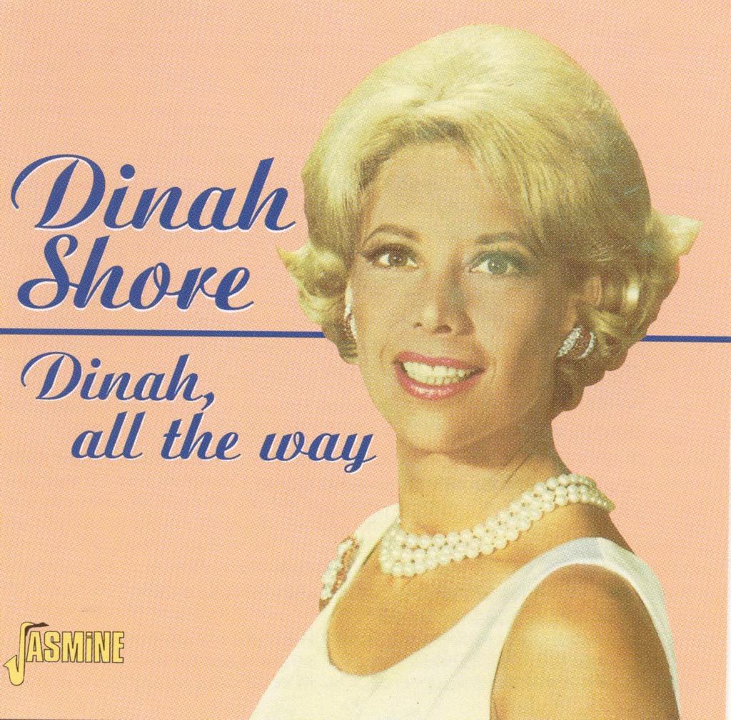 CD DINAH SHORE - Dinah All the Way Czech Repu Pop Used